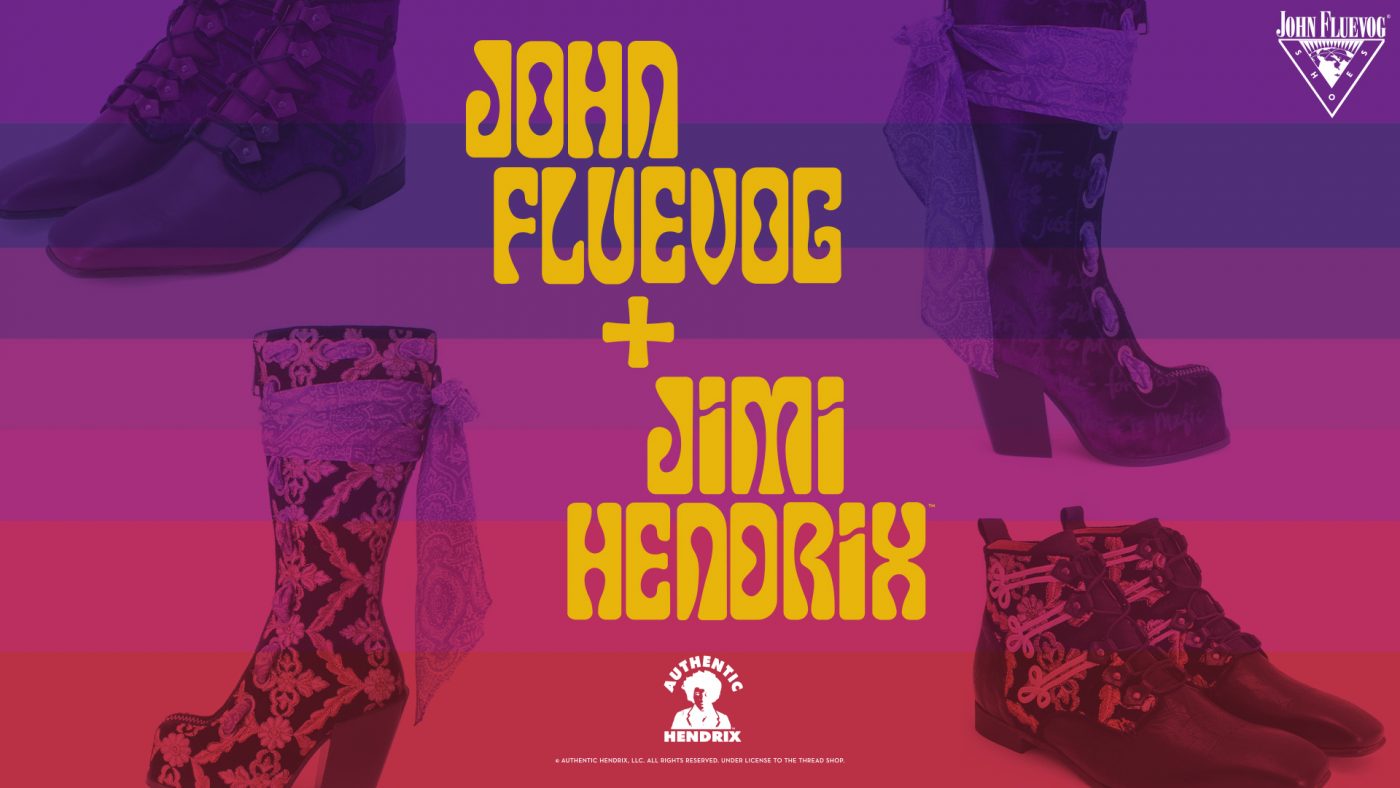 FLUEVOG X JIMI HENDRIX COLLABORATION 